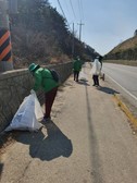선원면 새마을부녀회, 깨끗한 해안도로 만들다