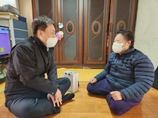 하점면, 겨울철 홀몸어르신 가구방문으로 안부 확인