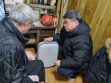 길상면, 취약계층 대상으로 공기청정기 지원
