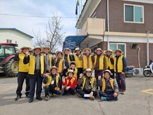 대한노인회 선원면분회, 새봄맞이 환경정화 활동 펼쳐