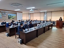 양사면 설해대비 제설단 간담회 실시