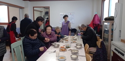 내가면, 신임 조영진 면장 갑진년 새해 경로당 순회 활동