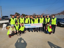 화도면 주민자치위원회, 화단 정비활동 실시 