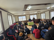 화도면, 신임 면장 관내 경로당 순회 방문