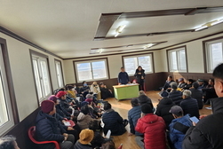 화도면, 신임 면장 관내 경로당 순회 방문