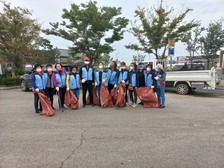 삼산면 자유총연맹 여성회 환경정화 실시