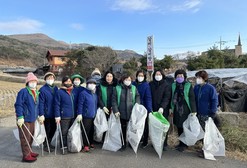 양도면 새마을남녀지도자협의회,  인산2리 가로화단 환경정비 작업 실시