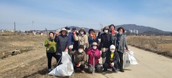선원면 한국여성농업인회,  새봄맞이 환경정화 활동 펼쳐