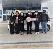 강화군노인문화센터, 인천사회복지공동모금회 공모사업 레이차량 인수