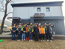 화도면 동막의용소방대, 동막해변 일대 환경정화활동 진행