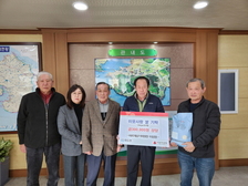 화도면 바르게살기위원회 이상권 위원장, 쌀 기부 나눔 