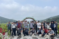  양사면 노인회, 장마철 대비 도로변 정비 