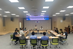 삼산면 주민자치위원회, 9월 정례회 실시