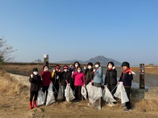 내가면, 겨울맞이 릴레이 대청소 실시
