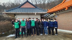 화도면 새마을남녀지도자회, 집으로 고쳐드렸어요