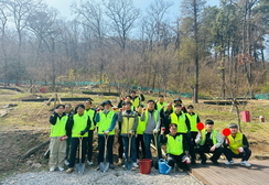 강화군시설관리공단, 식목일 맞이 묘목 식재 행사