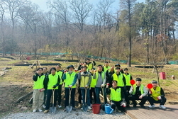 강화군시설관리공단, 식목일 맞이 묘목 식재 행사