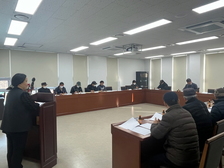 길상면, 경로당 보조금 사용 사무장 교육 실시
