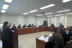 길상면, 경로당 보조금 사용 사무장 교육 실시